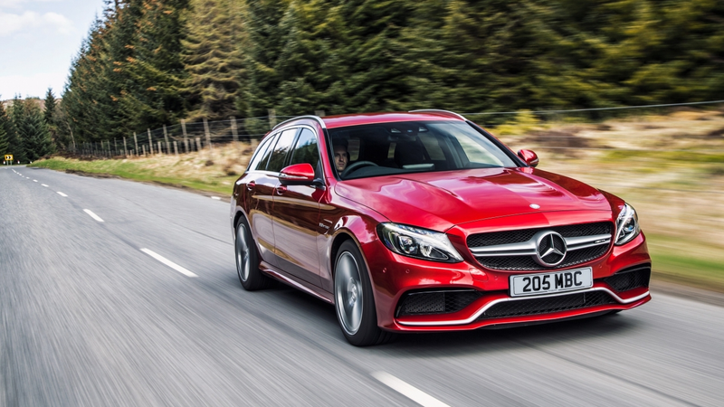 Illustration for article titled The 2018 Mercedes-AMG C63 S Wagon Is The Perfect Size And So Is Its Insane Engine